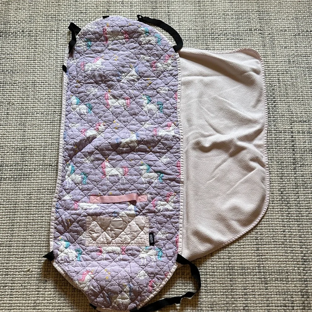Quilted Unicorn preschool nap pad